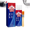 Leak Sealant Spray, Leak Repair Waterproof Sealant Sprays with Brush, Multi-Surface Leakrepair Indoor and Outdoor Waterproof Coating, Fast Drying, Easy to Apply
