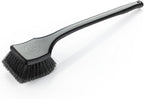 Detail Factory - Fender Well Brush - Ergonomic ProGrip Handle, Stiff Synthetic Bristles, Ergonomic Design, Clean Your Wheel Wells with Ease - Grey