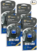 Car Air Fresheners Vent Clips, Essential Odor Eliminator, Perfect Scented Accessories, Long Lasting Fragrance up to 30 Days, 0.07 FL.OZ (New Car, 4 Packs)