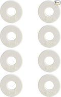 THEDOTS 8 Pack Assorted Car Air Freshener Refills, 4 Mixed Scents Variety Set, Long Lasting Solid Fragrance Replacement (Clip Not Included)