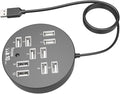 Artibetter Port USB Hub USB Port Expander Adapter for Laptop Accessories Compatible with Keyboard Mouse External Hard Drives Easy Connection for Gaming and Data Transfer