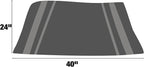 XL Car Drying Towel, 1300 GSM Professional Car Towel with Double Twisted Loop, Car Drying Towels Extra Large Super Absorbent, Microfiber Drying Towels for Cars, Trucks, SUVs - 40"x24", Gray