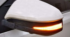 iJDMTOY Clear Lens Dynamic Sequential Blink/Flow Full LED Outer Side Mirror Turn Signal Light Assembly Kit Compatible with Lexus is RC ES LS CT