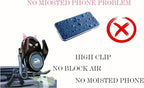 Car Phone Holder Mount Wireless Charging Auto Clamping with Rotatable Vent Clip Cute Demon for iPhone Samsung Galaxy Andriod Phone