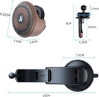 LNCOON Magnetic Car Mount Charger,3-in-1,15W Fast Charging,Strong Magnets,Car Mount Charger for Windshield/Vent/Dash, Compatible with iPhone 17-12 & Magnetic Watch/Headphones,PC&Aluminum Shell