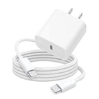6FT 30W USB Type C Fast Wall Charger Block for iPhone 16e 16 15 Pro Max, AirPods 4 4th, iPad Wall Plug Cube Brick iPad Pro 13/12.9 in, iPad Air 13 iPad 10th Generation,Pencil C to USB C Charging Cable