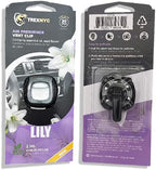 Car Air Fresheners Vent Clips, Essential Car Odor Eliminator, Perfect Scented Car Accessories, For Long Lasting Fragrance up to 30 days, 0.07 FL.OZ (Lily, 1 Pack)