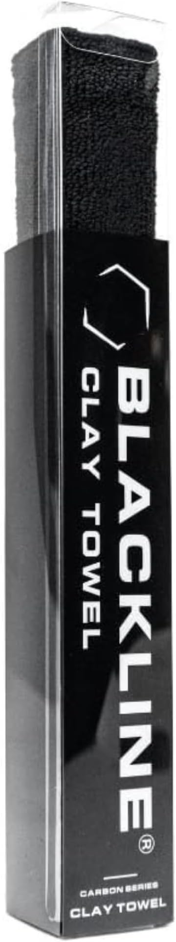 Blackline Clay Towel - Auto Detailing Synthetic Clay Towel - Decontaminate Paint and Glass for Smooth Washing - Great and Effective for Car, Truck, SUV - 12" x 12"