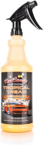 CarCandy - Tropical Tread Water-Based Tire Dressing - Conditions & Protects Rubber to Prevent Cracking & Browning – Safe for Tires, Trim, Plastic & Rubber – Ready to Use (1 Quart)