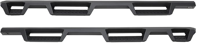 Westin 56-534695 HDX Drop Wheel to Wheel Nerf Bars fits 2019-2025 Silverado Sierra 1500 Crew Cab 6'5" Bed (Exc 2019 Silverado LD/Sierra 1500 Limited) Textured Black Pair