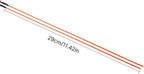 INJORA RC LED Strip Lights Flexible Cuttable for TRX4M SCX24 1/24 1/18 Crawlers Upgrade(Red)
