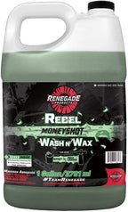 Renegade Products - Moneyshot Wash N' Wax Soap, pH-Neutral Soap with Carnauba Wax Blend, Thick Foam & Protective Coating (24 Ounce)