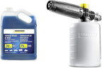 Kärcher Pressure Washer Car Wash Kit - Car Soap Concentrate, Foam Cannon Nozzle for K1-K5 Electric Washers