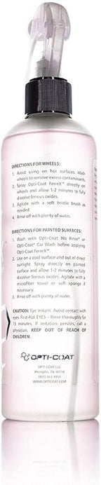 OPTI-COAT – FerreX Plus – Dissolve & Remove Ferrous Oxides, Brake Dust, & Fallout from Painted Surfaces; Works on Tar & Wax; Easy to Use (16 Fl. Oz.)