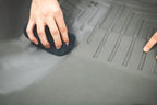 The Rag Company - Premium Grade Terry Microfiber Detailing Applicator Sponges - Versatile Detailing Tool, Extra Absorbent, Able to Withstand Numerous Uses, 3in x 5in, Black (6-Pack)