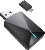2026 Mini Wireless CarPlay Adapter for iPhone & Android Auto, Upgrade Convert Wired to Wireless, Plug and Play, Mini USB Design, Fast Stable Connection, CarPlay Wireless Adapter