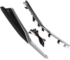 LED Ambient Light Center Console Trim Kit, Carbon Fiber Look Appearance Interior Decor Lighting for Vehicles 3/4 Series G20 G22 G23 G26 & M3 M4 G80 G82 G83 LHD 2019 (Black)