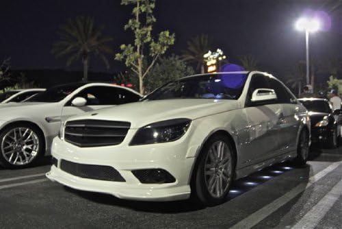 iJDMTOY Brabus Style 90-LED Under Car Foot Area Illumination LED Puddle Lights, Xenon White