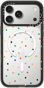 CASETiFY Impact iPhone 17 Pro Max Case [Slim/Compatible with Magsafe / 8.2 ft. 4X Military Grade Drop Protection] - Candy Transparent - Clear Black