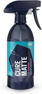 GYEON Cure Matte Redefined Hydrophobic Ceramic Spray Sealant for Matte Paint Vinyl PPF Vehicles with Silica Protection and Water Beading Long‑Lasting Matte Finish