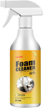 Multi Purpose Foam Cleaner for Car and House Lemon Flavor,All-Purpose Household Cleaners Concentrate,Strong Decontamination,Anti-Aging Cleansing Automotive Spray (250ml)