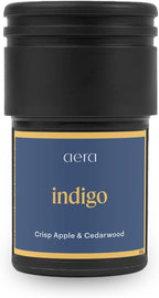 Aera Go Indigo Car Fragrance Scent Refill - Notes of Crisp Apple and Cedarwood - Works with The Aera Go Diffuser for Car