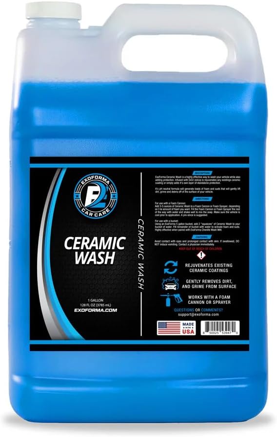 ExoForma Ceramic Wash - Gallon (128 Fl Oz) - Car Accessories