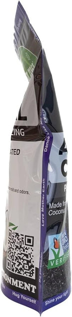 Green Piece® Activated Charcoal Pure - Medium Grain Air Purifying Bag - Kid/Pet Friendly Air/Water Fresheners - Odor Absorber - Resealable Bag - SUPER CLEAN - Made by Green Piece (1 Pound)