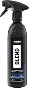 Vonixx Blend Ceramic & Carnauba Spray Wax - Black Edition | Deep Shine for Dark Paints | Superior Automotive Care Solution | Conceals Swirls and Scratches | Car wax Essential | 16.9 fl oz (500 ml)