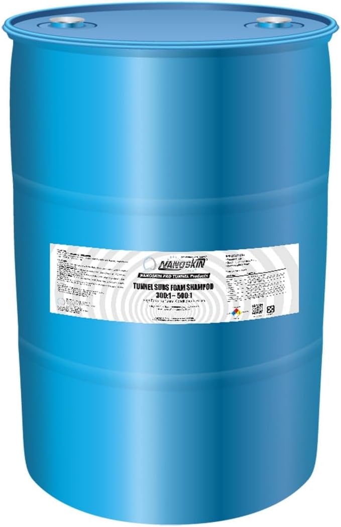 Nanoskin Tunnel SUDS High Foaming Shampoo (Neutral Color) (Dilution Ratio: 300:1~500:1) [NA-TFS7040C], 55 Gallons