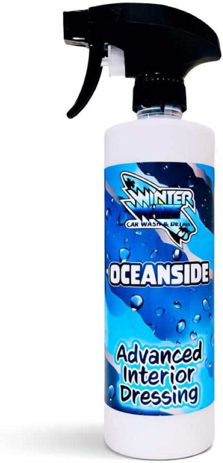 Winter White Oceanside Advanced Interior Dressing – Car Dashboard Cleaner & Protectant, Vinyl Plastic Rubber Conditioner, Non-Greasy Interior Spray for Dash, Panels & Consoles – 16 oz (Pack of 1)
