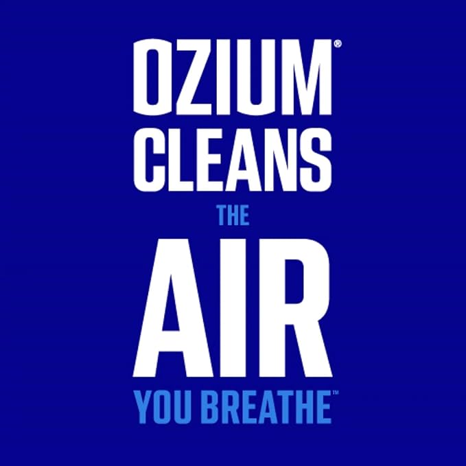 Ozium Membrane Car Vent Clip AC Air Fresheners Car Air Freshener and Car Odor Eliminator (That New Car Smell, 2 Packs)