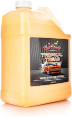CarCandy - Tropical Tread Water-Based Tire Dressing - Conditions & Protects Rubber to Prevent Cracking & Browning – Safe for Tires, Trim, Plastic & Rubber – Ready to Use (1 Gallon)