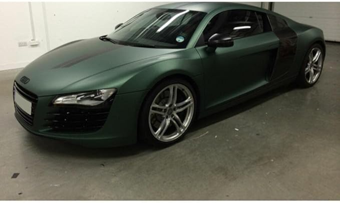 3M Car Wrap Roll 2080 Matte Metallic Pine Green | M206 | (5ft x 8ft (40 Sq/ft)) | Automotive Vinyl Wrap for Cars - Car Interior Wrap & Exterior | w/Free Instawraps Pro Glove