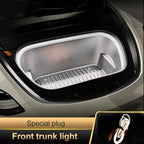 for Tesla Model S/for Tesla Model X Front Trunk LED Light Strip Kit, Ambient Lighting for Tesla Model S Model X(21-23),for Tesla Model X/S Front Trunk Accessories Ambient Lights (Warm Light, Model S)