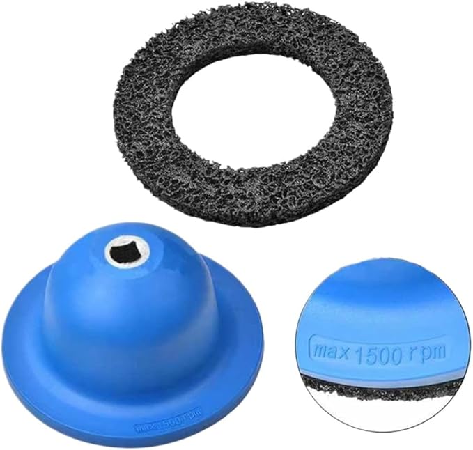 Wheel Hub Grinder Cleaning Rotor Wheel Hub Brush Grinder Rust Grinding Cleaning Rotor Rim for Cordless Air Drill