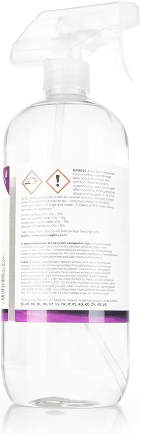 Stjarnagloss - Hjul Wheel Cleaner - Color Change Wheel Cleaner, Remove Road Grime, Brake Debris & Tar Spots, pH-Neutral (1 Liter)