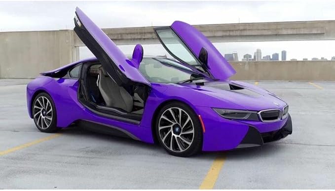 3M Car Wrap Roll 1080 Gloss Plum Explosion | GP258 | (Sample 3in x 5in) | Automotive Vinyl Wrap for Cars - Car Interior Wrap & Exterior
