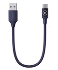 USB-A to USB-C CarPlay Bypass for Motorcycle Support Charging, CarPlay Bluetooth Headset Bypass Adapter, Enable Mirroring on Harley/Indian/Goldwing Without Headset, 1.64Ft/Black
