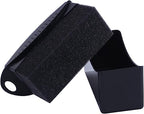 Black Soft Dressing Shine Sponge with Tire Applicator Tire Shine Applicator Dressing Pad Tire Cleaning Sponge Polishing Sponge Wax Car Detailing Foam Sponge Tool Buffing and Polishing Pads