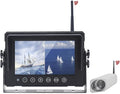 Digital Wireless 7" Monitor Forklift Front View Camera Magnetic 9600mA Battery