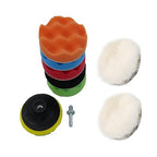Ciieeo 9pcs Auto Detailing Kit Car Buffer Kit Polishing Pads Bars Auto Detailing Set for Car Waxing