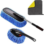 Car Wash Brush Wheel Brush Scrub Brush Soft Bristle Cleaning Brush Vehicle Detailing Tool Paint Protection Truck SUV Auto Care(Blue Set 3pcs)