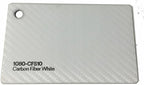 3M Car Wrap Roll 2080 White Carbon Fiber | CFS10 | (Sample 3in x 5in) | Automotive Vinyl Wrap for Cars - Car Interior Wrap & Exterior