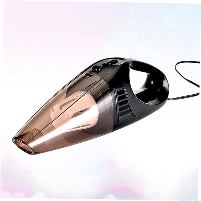 12v Car Vacuum Cleaner Handheld Compact Wet Dry Auto Dust Collector Black