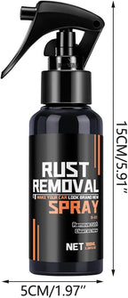 Rust Remover Spray,Rust Remover Spray for Metal, Wheel Hub & Paint Safe Rust Dissolver for Cars/Trucks, Multi Purpose Instant Cleaning Coating Agent,Rustout Instant Remover Spray (100ML)
