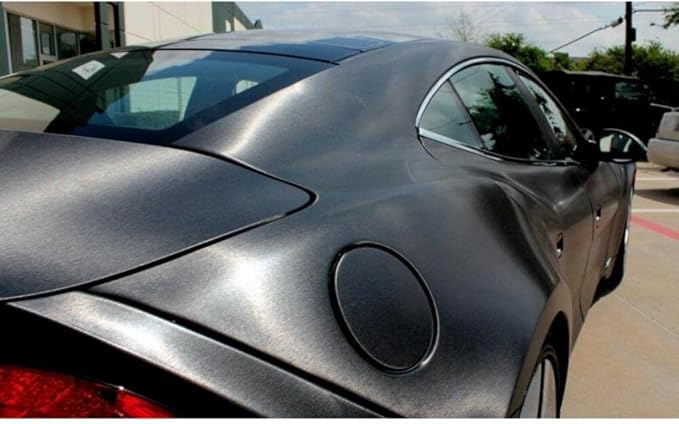 3M Car Wrap Roll 2080 Brushed Black Metallic | BR212 | (5ft x 40ft (200 Sq/ft)) | Automotive Vinyl Wrap for Cars - Car Interior Wrap & Exterior | w/Free Instawraps Pro Glove