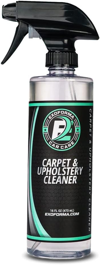 ExoForma Carpet & Upholstery Cleaner - Gentle But Effective Carpet Cleaner for Vehicles, Car Interior Cleaner and Stain Remover for Seats, Carpet, Fabric & More