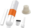 Rechargeable Portable car Vacuum Cleaner, Handheld, Wireless Cyclone for Cars,Orange