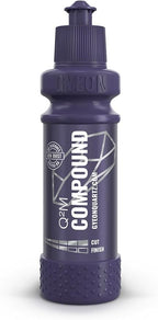 GYEON Compound 120ml - One-Step Car Scratch Remover & Medium Cut Swirl Correction - Easily Repair Paint Scratches - Removes Water Spots - Hologram Free Finish Ready for Ceramic Coating